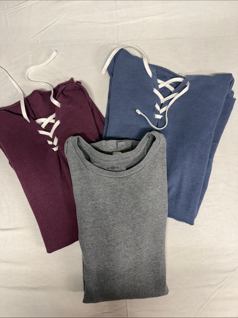 Sweatshirt like dress - soft, lighter weight, would use as cover-up